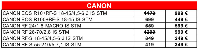 canon soldes d'été Camara Pau 2026
